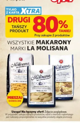 Makaron spaghetti Adriana promocja w Kaufland