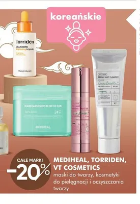 Maski do twarzy, kosmetyki do pielęgnacji i oczyszczania twarzy VT COSMETICS promocja w Super-Pharm