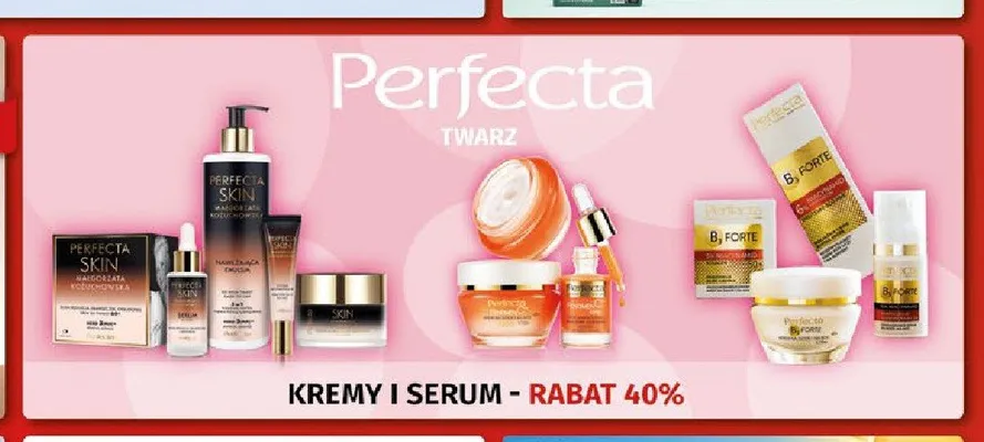 Kremy i serum do twarzy Perfecta promocja w Drogeria Kosmyk