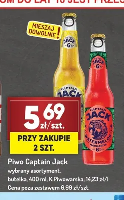 Piwo Captain Jack Original promocja w Avita