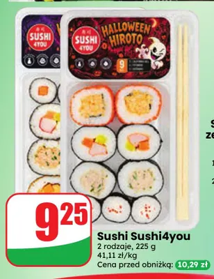 Sushi Sushi4you promocja w Dino