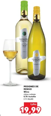Wino różne rodzaje promocja w Kaufland