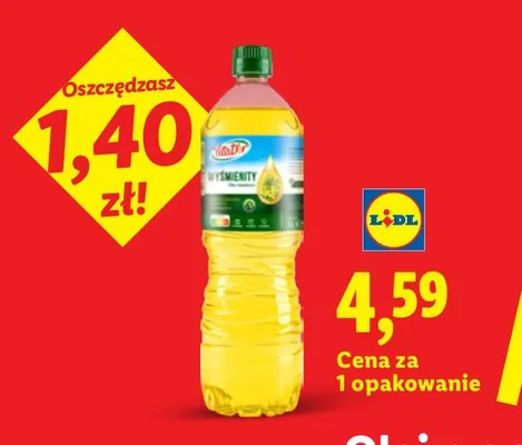 Olej rzepakowy Vita D'or promocja w Lidl