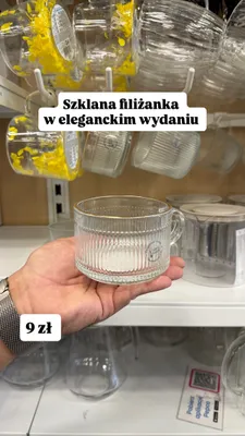 Szklana filiżanka promocja w Pepco