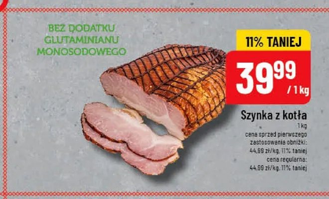 Szynka z kotła Pekpol promocja w POLOmarket