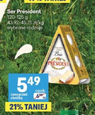 Ser Président promocja w Delikatesy Centrum