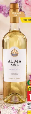 Wino Alma Sol Red promocja w Biedronka