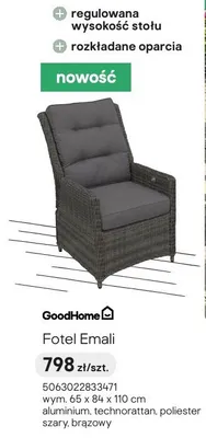 Fotel Emali promocja w Castorama