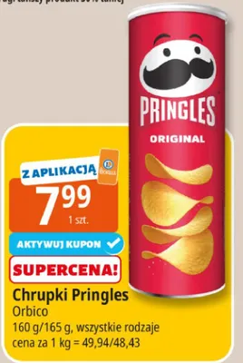 Chrupki Pringles promocja w Leclerc