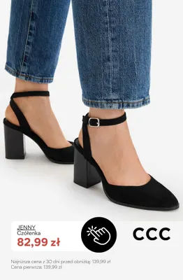 Czółenka Jenny promocja w CCC