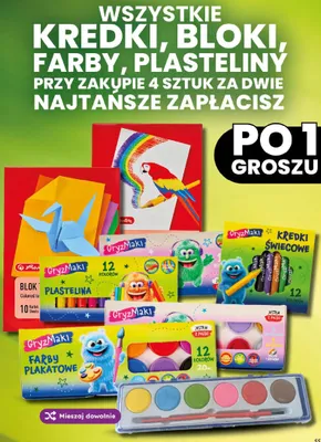 Kredki ołówkowe GryzMaki promocja w Dino