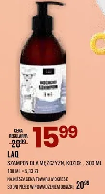 Szampon dla mężczyzn Kozioł promocja w Drogerie Natura