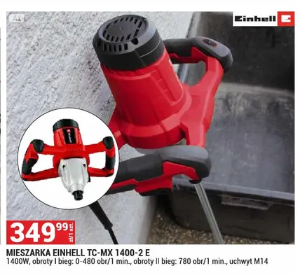 Mieszarka Einhell TC-MX 1400-2 E promocja w Merkury Market