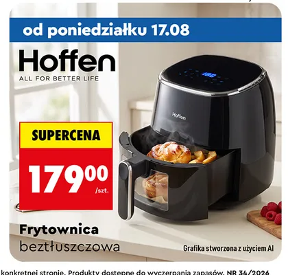 Frytownica beztłuszczowa Hoffen promocja w Biedronka