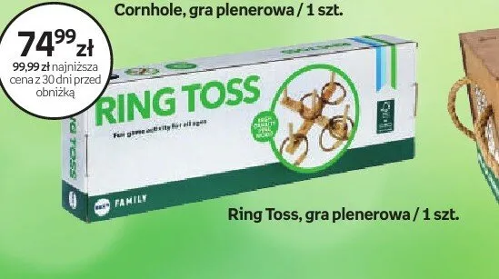 Ring Toss gra plenerowa promocja w Dzień Dziecka