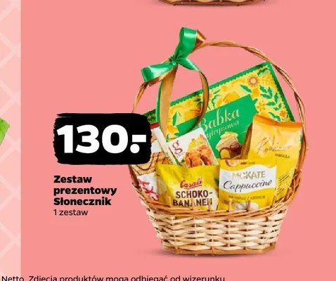 Zestaw prezentowy Słonecznik promocja w Netto