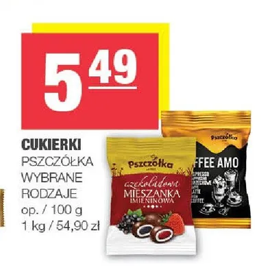 Cukierki Pszczółka Czekoladowa Mieszanka Imieninowa promocja w SPAR