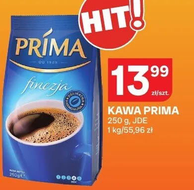 Kawa Prima promocja w Chorten