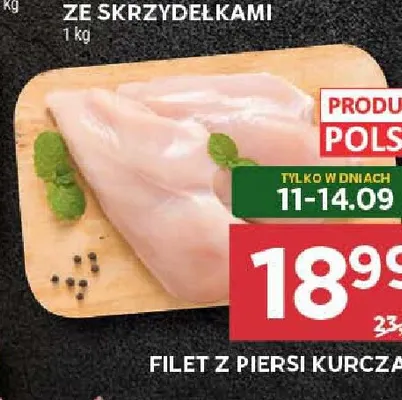 Filet z piersi kurczaka promocja w Stokrotka