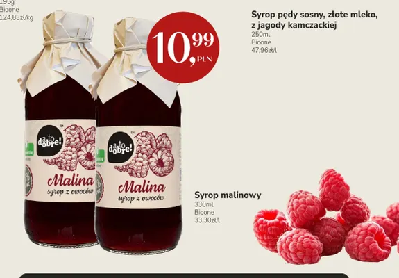 Syrop malinowy A to dobre! promocja w Market Point