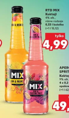 Koktajl RTD MIX Gin & Passion Fruit 4% promocja w Kaufland