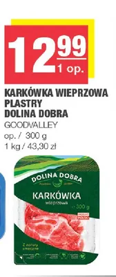 Karkówka wieprzowa plastry Dolina Dobra promocja w SPAR