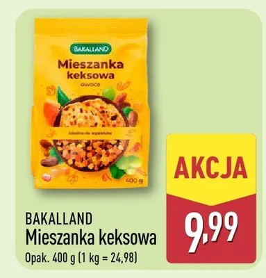 Mieszanka keksowa promocja w Aldi