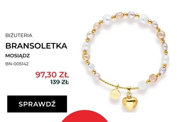 Bransoletka mosiądz Briju BN-005142 promocja w Briju