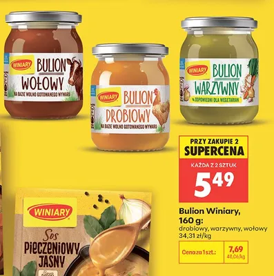Bulion wołowy Winiary promocja w Biedronka