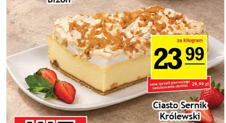 Ciasto Sernik Królewski Marzenie promocja w Gram Market