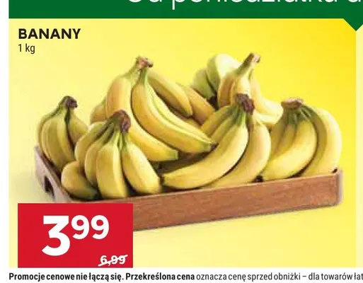 Banany promocja w Stokrotka