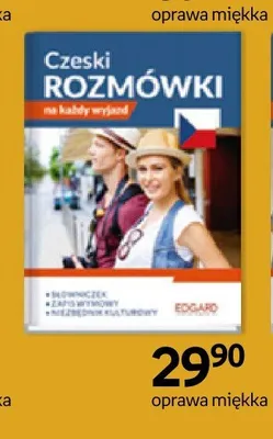 Książka Czeski Rozmówki na każdy wyjazd Edgard promocja w Empik