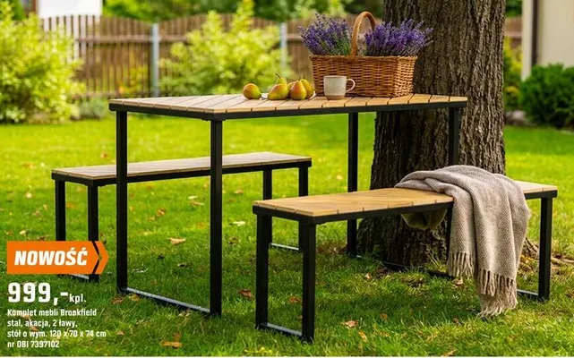 Komplet mebli Brookfield promocja w OBI