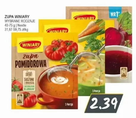 Zupa barszcz czerwony Winiary promocja w Słoneczko