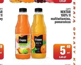 Nektar Cappy multiwitamina pomarańcza promocja w Tomi Markt