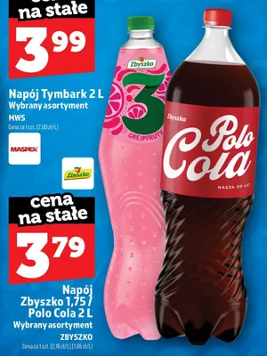 Napój Zbyszko 3 Grejpfrut promocja w TOPAZ