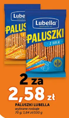 Paluszki z solą Lubella promocja w Euro Sklep
