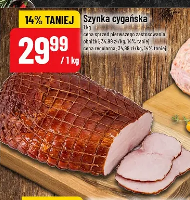Szynka cygańska promocja w POLOmarket