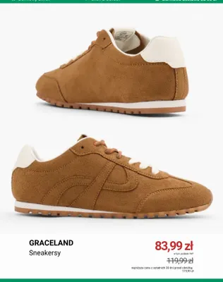 Sneakersy Graceland promocja w Deichmann