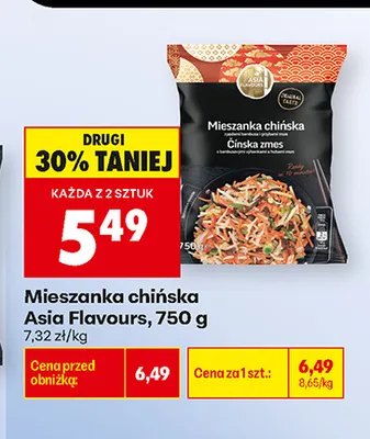 Mieszanka chińska Asia Flavours promocja w Biedronka