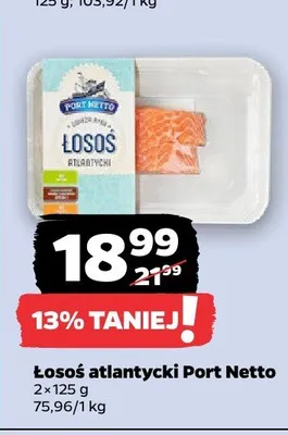 Łosoś atlantycki Port Netto promocja