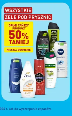 Żel pod prysznic flower field promocja w Aldi