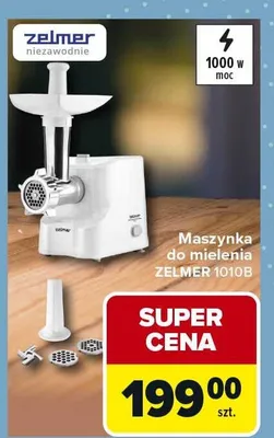 Maszynka do mielenia ZELMER 1010B promocja w Carrefour