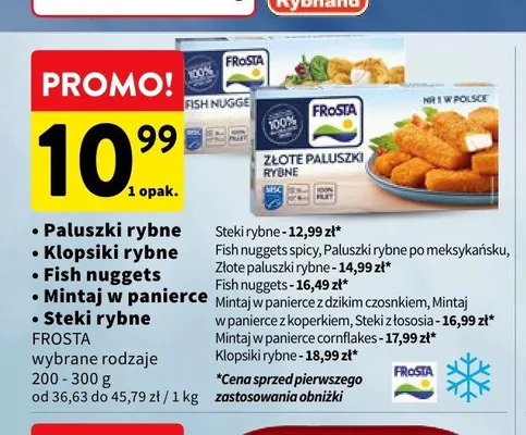 Fish nuggets Frosta promocja w Intermarche