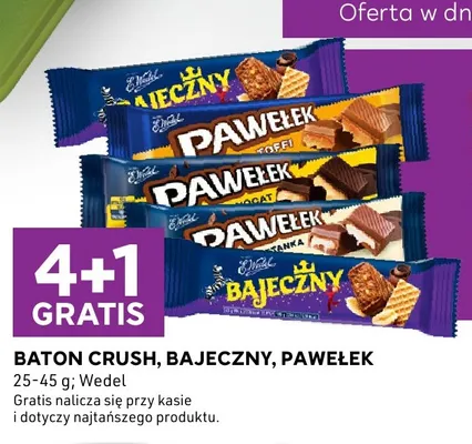 Baton Pawełek Toffi promocja w Stokrotka