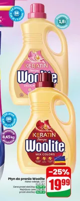 Płyn do prania Woolite Keratin Therapy Mix Colors promocja w Dino