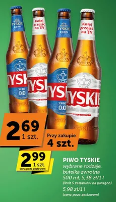 Piwo wybrane rodzaje butelka zwrotna promocja w Groszek