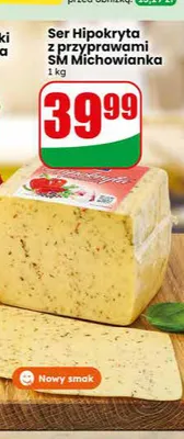 Ser Hipokryta z przyprawami SM Michowianka promocja w Dino