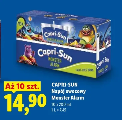 Napój owocowy Monster Alarm promocja w Lidl