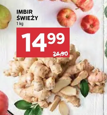 Imbir świeży promocja w Stokrotka